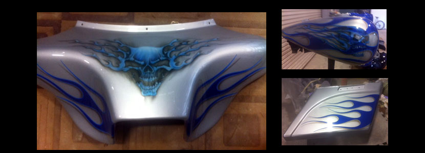 Painted Gas Tank